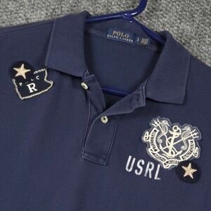 Polo Ralph Lauren Polo Dress Navy Blue Womens Size S Nautical Patches USRL